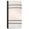 Access Lighting Cassi, 2 Light Wall Sconce, Matte Black Finish, Opal Glass 20416-MBL/OPL - alternate 1
